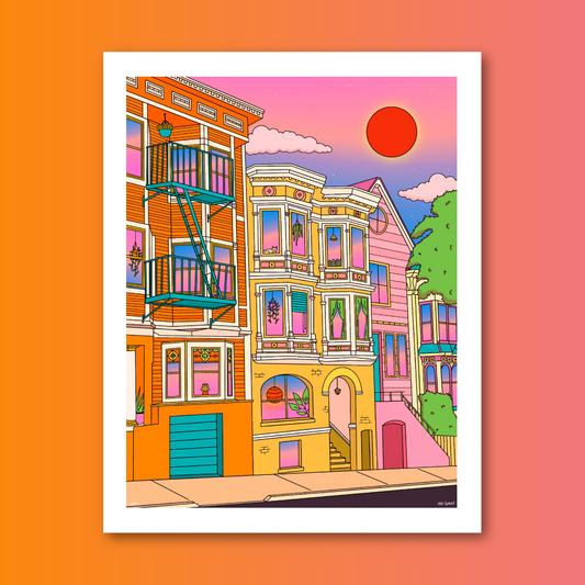 Lower Haight Print