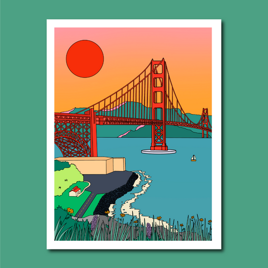 Golden Gate Print